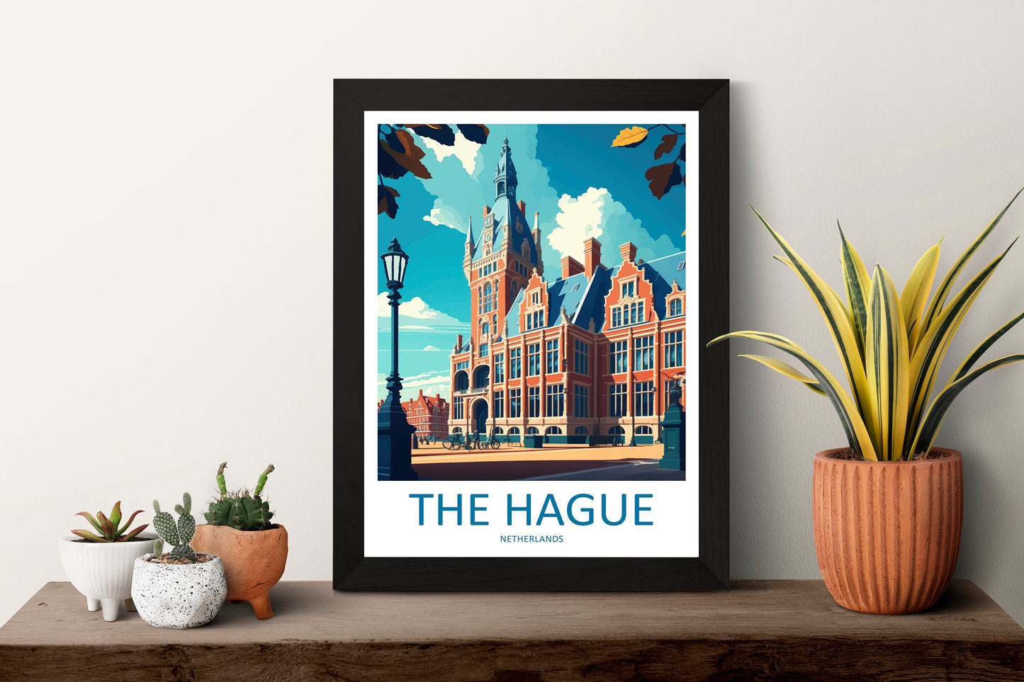 The Hague Travel Print Wall Art The Hague Wall Hanging Home Decoration The Hague Gift Art Lovers Wall Art Print The Hague Wall Décor Poster