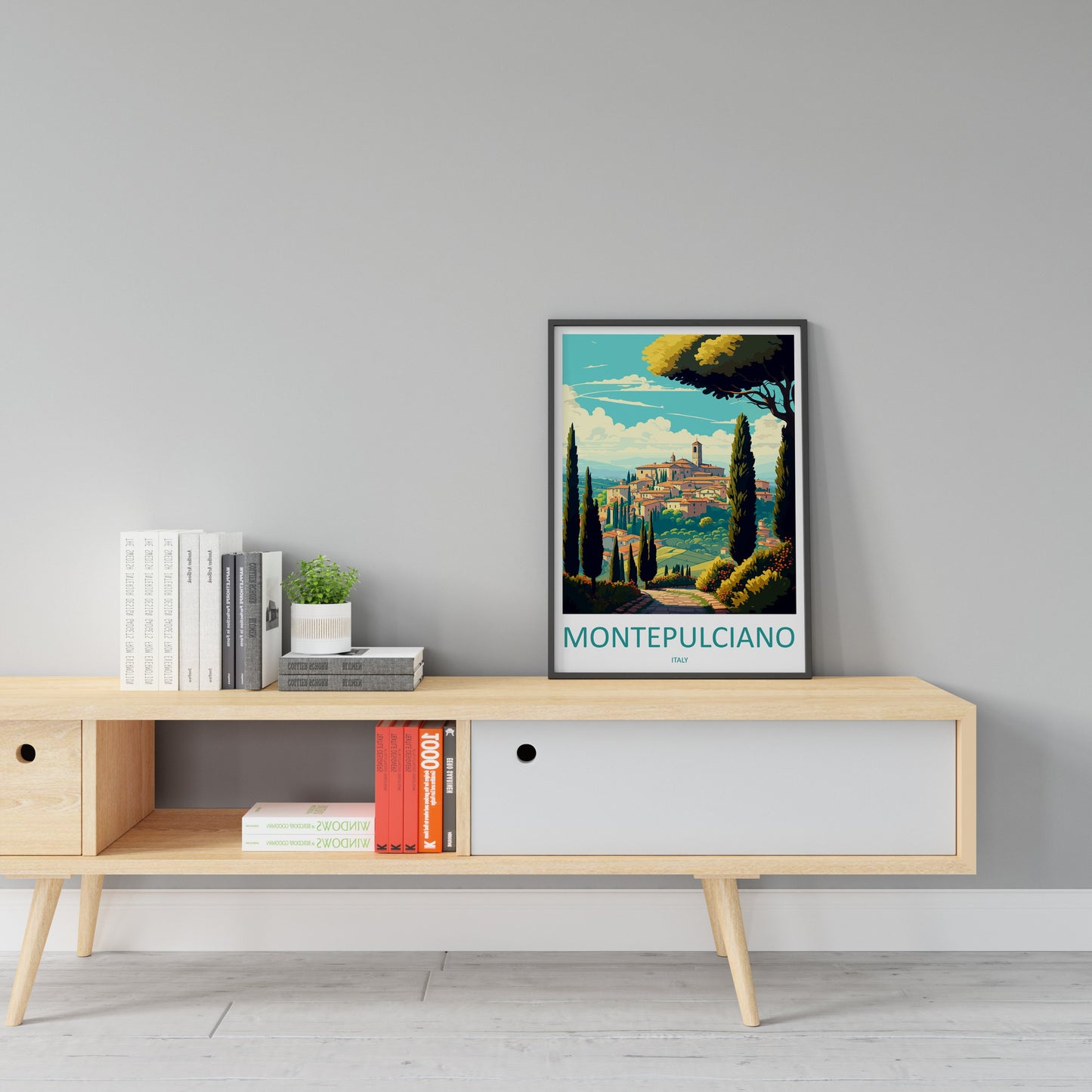Montepulciano Travel Print Wall Art Montepulciano Wall Hanging Home Décor Montepulciano Gift Art Lovers Italy Art Lover Gift Montepulciano