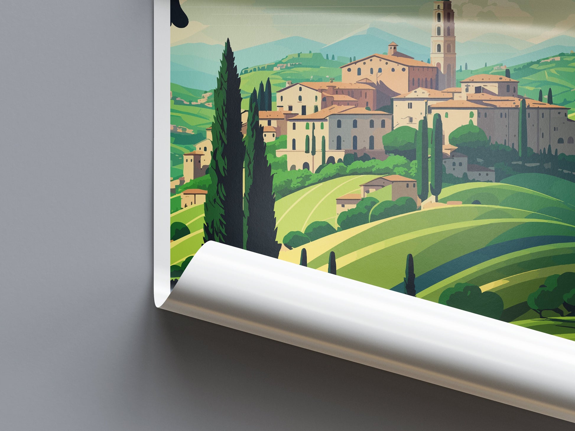 Urbino Travel Print Wall Art Urbino Wall Hanging Home Décor Urbino Gift Art Lovers Italy Art Lover Gift Urbino Print Urbino Italy Wall Print