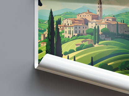 Urbino Travel Print Wall Art Urbino Wall Hanging Home Décor Urbino Gift Art Lovers Italy Art Lover Gift Urbino Print Urbino Italy Wall Print