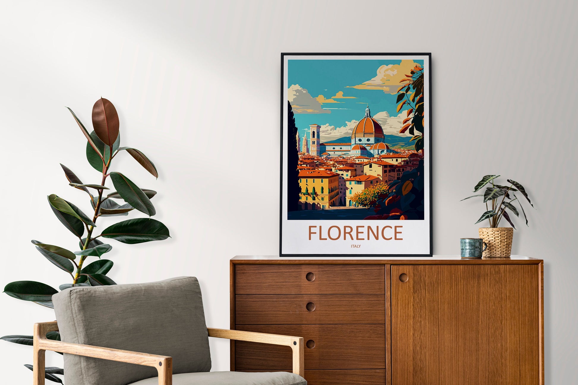 Florence Travel Print Wall Art Florence Italy Wall Hanging Home Decoration Florence Gift Art Lovers Wall Art Print Florence Italy Wall Print