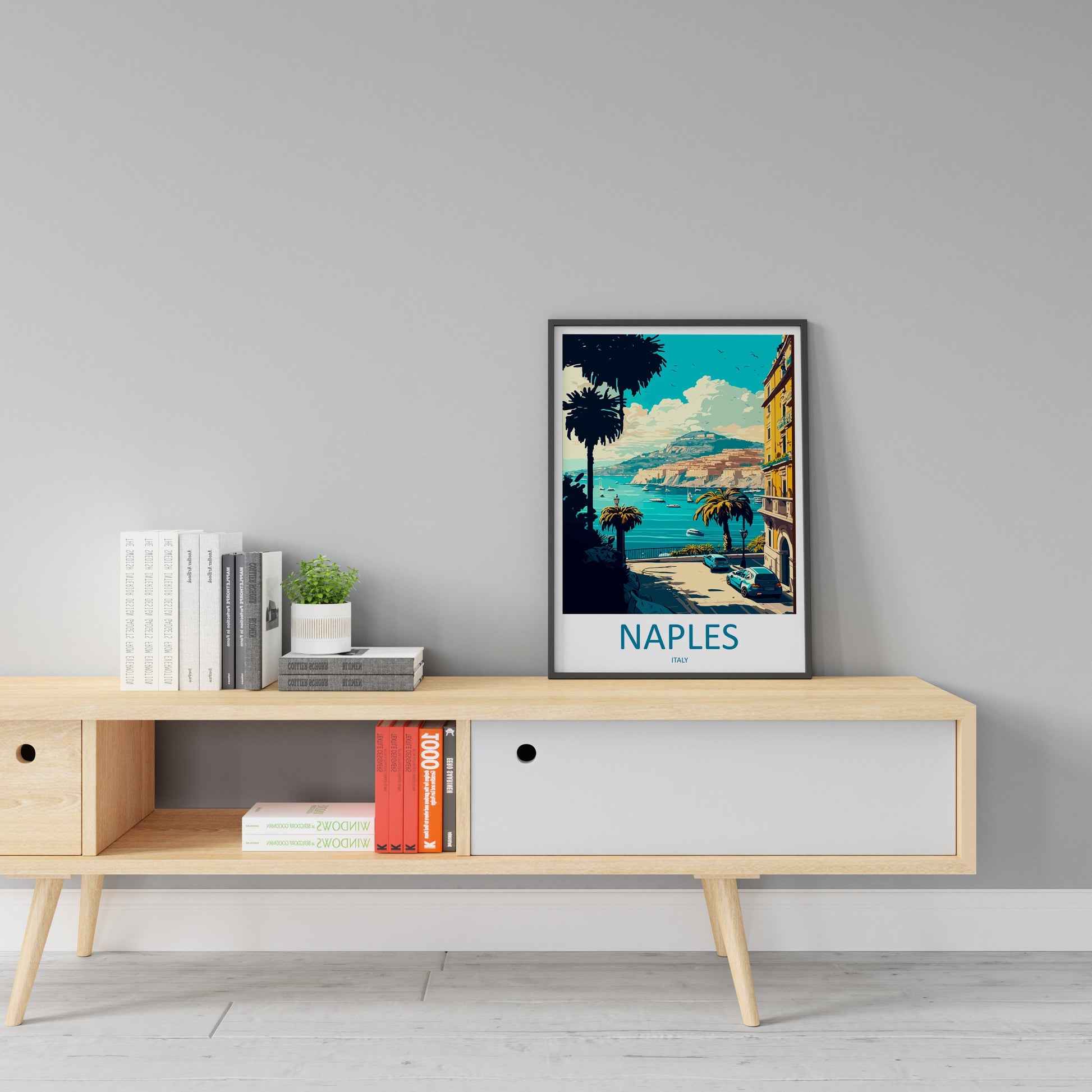 Naples Travel Print Wall Art Naples Italy Wall Hanging Home Decoration Naples Gift Art Lovers Wall Art Print Naples Italy Art Naples Art