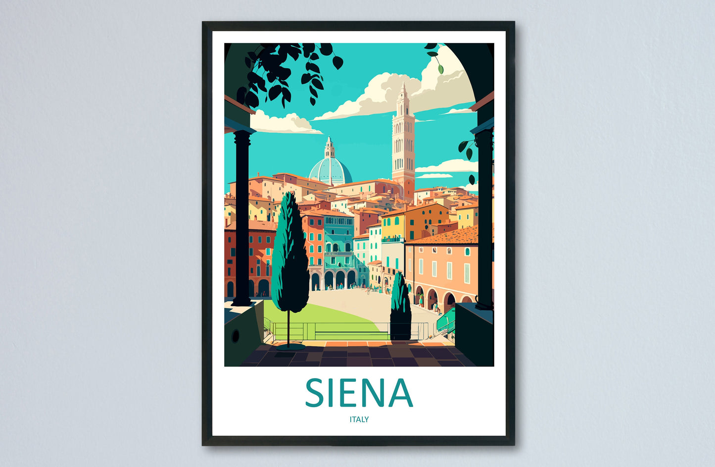 Siena Travel Print Wall Art Siena Italy Wall Hanging Home Decoration Siena Gift Art Lovers Wall Art Print Siena Italy Art Siena Art Print
