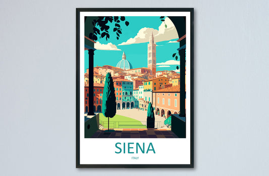 Siena Travel Print Wall Art Siena Italy Wall Hanging Home Decoration Siena Gift Art Lovers Wall Art Print Siena Italy Art Siena Art Print