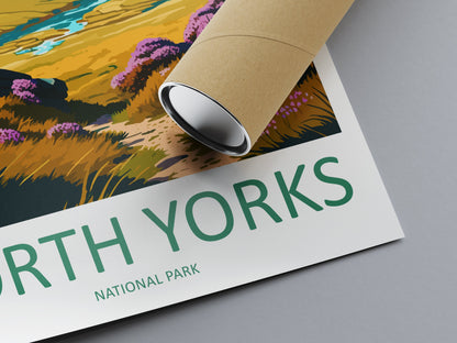 North York Moors Travel Print Wall Art North York Moors Wall Hanging Home Decor National Park Gift North York Moors Lovers Wall Art Print