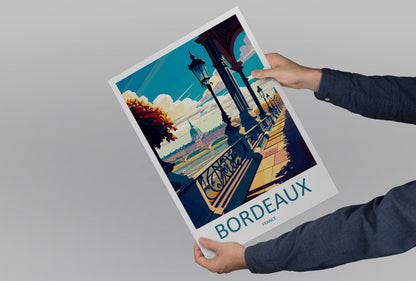 Bordeaux Travel Print Wall Art Bordeaux France Wall Hanging Home Decoration Bordeaux Gift Art Lovers Wall Art Print Bordeaux Wall Art