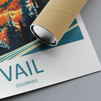 Vail Ski Resort Travel Print Wall Art Vail Ski Resort Wall Hanging Home Décor Vail Gift Art Lovers Ski Art Lover Gift Vail Print Skiing
