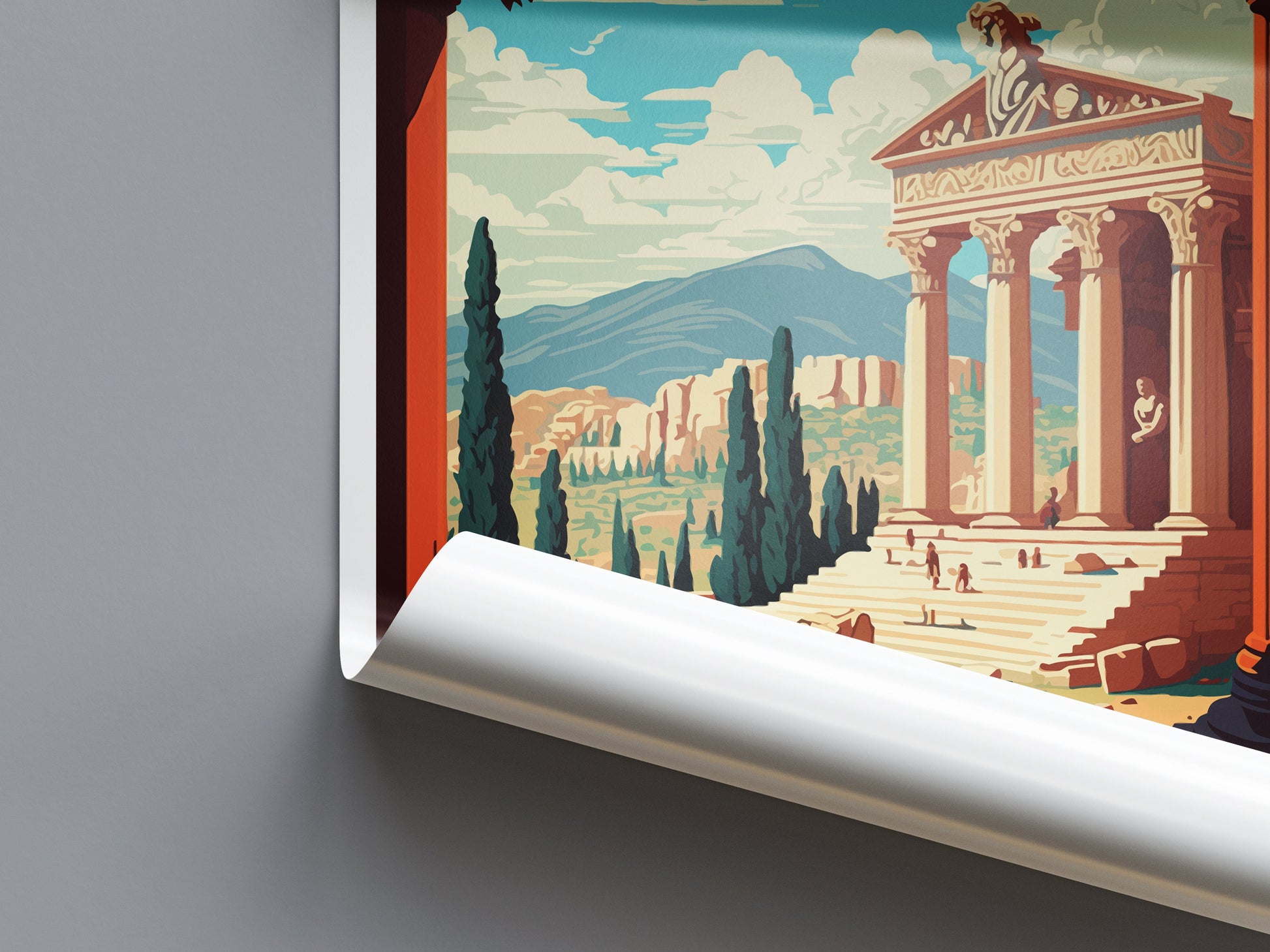 Ephesus Travel Print Wall Art Ephesus Wall Hanging Home Decoration Ephesus Gift Art Lovers Wall Art Print Art Ephesus Wall Print Turkey Art