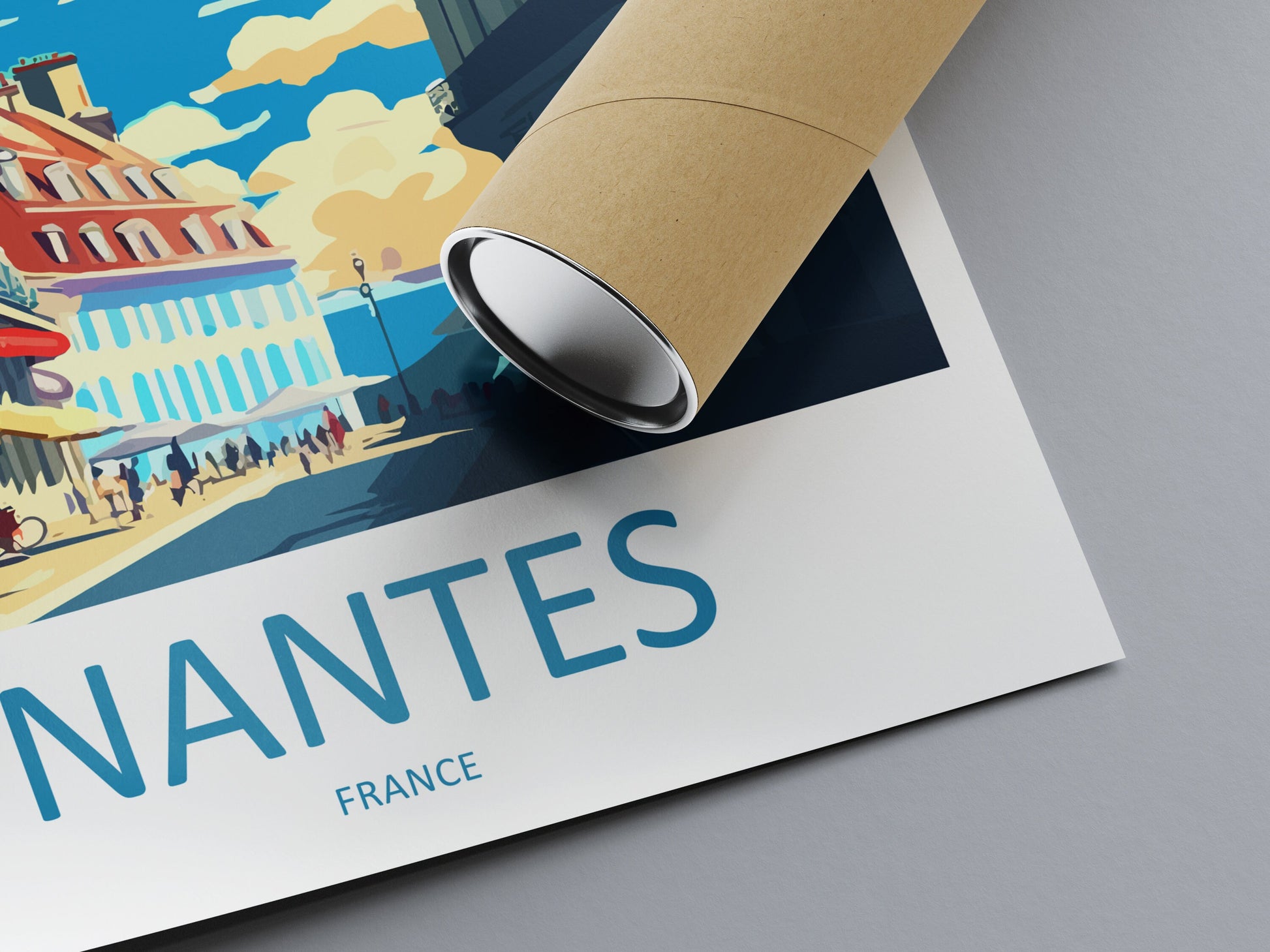 Nantes Travel Print Wall Art Nantes Wall Hanging Home Decoration Nantes Gift Art Lovers Wall Art Print Art Nantes Wall Hanging Art Poster