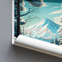 Niseko Travel Print Wall Art Niseko Wall Hanging Home Décor Niseko Gift Art Lovers Ski Art Lover Gift Niseko Print Skiing Niseko Ski Art