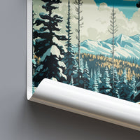Breckenridge Travel Print Wall Art Breckenridge Wall Hanging Home Décor Breckenridge Gift Art Lovers Ski Art Lover Gift Breckenridge Print
