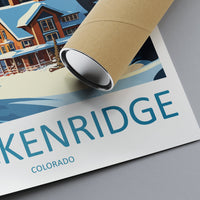Breckenridge Travel Print Wall Art Breckenridge Wall Hanging Home Décor Breckenridge Gift Art Lovers Ski Art Lover Gift Breckenridge Print