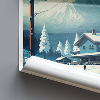 Niseko Travel Print Wall Art Niseko Wall Hanging Home Décor Niseko Gift Art Lovers Ski Art Lover Gift Niseko Print Skiing Niseko Ski Art