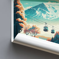 Niseko Travel Print Wall Art Niseko Wall Hanging Home Décor Niseko Gift Art Lovers Ski Art Lover Gift Niseko Print Skiing Niseko Ski Art