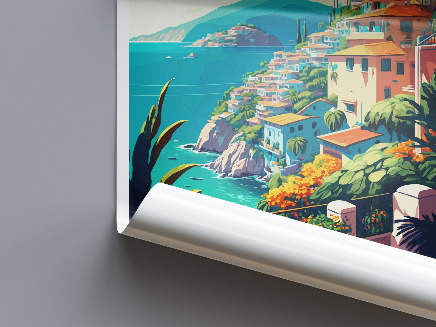 Acapulco Travel Print Wall Art Acapulco Wall Hanging Home Decoration Acapulco Gift Art Lovers Wall Art Print Art Acapulco Travel Art Poster