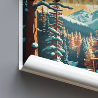 Beaver Creek Travel Print Wall Art Beaver Creek Wall Hanging Home Décor Beaver Creek Gift Art Lovers Ski Art Lover Gift Beaver Creek Print