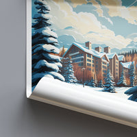 Beaver Creek Travel Print Wall Art Beaver Creek Wall Hanging Home Décor Beaver Creek Gift Art Lovers Ski Art Lover Gift Beaver Creek Print