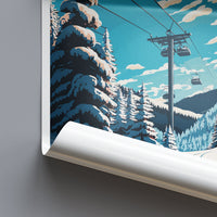 St. Anton Travel Print Wall Art St. Anton Wall Hanging Home Décor St. Anton Gift Art Lovers Ski Art Lover Gift St. Anton Print Skiing Print