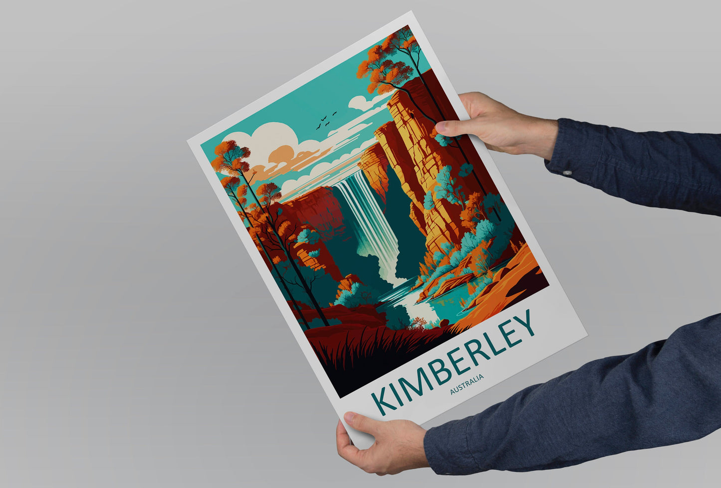 Kimberley Travel Print Wall Art Kimberley Wall Hanging Home Décor Kimberley Gift Art Lovers Wall Art Australia Travel Print Kimberley Print