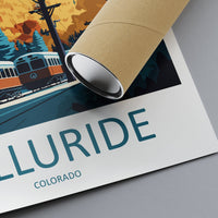 Telluride Travel Print Wall Art Telluride Wall Hanging Home Décor Telluride Gift Art Lovers Ski Art Lover Gift Telluride Print Skiing Art