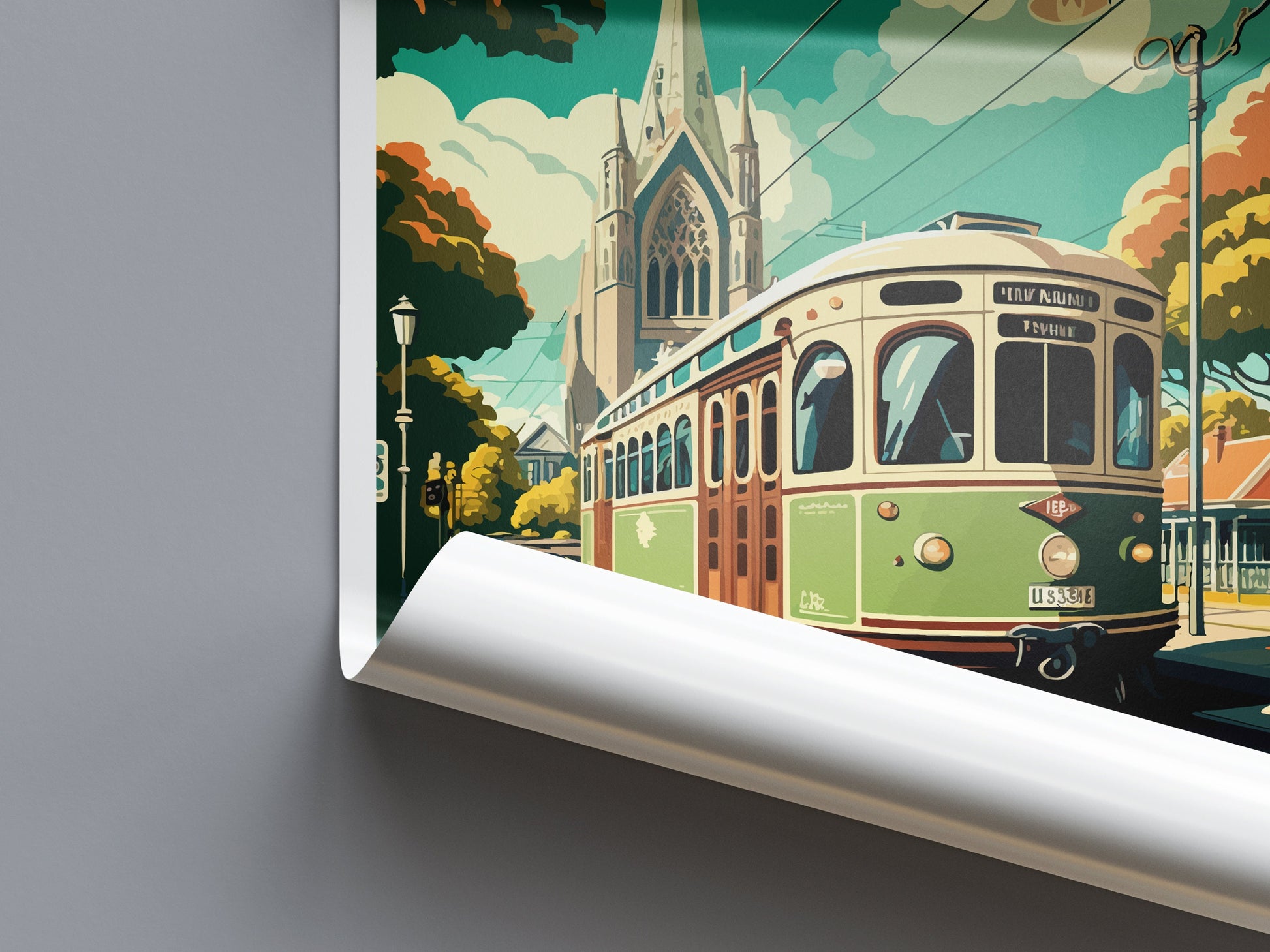 Christchurch Travel Print Wall Art Christchurch Wall Hanging Home Décor Christchurch Gift Art Lovers New Zealand Art Lover Gift Christchurch