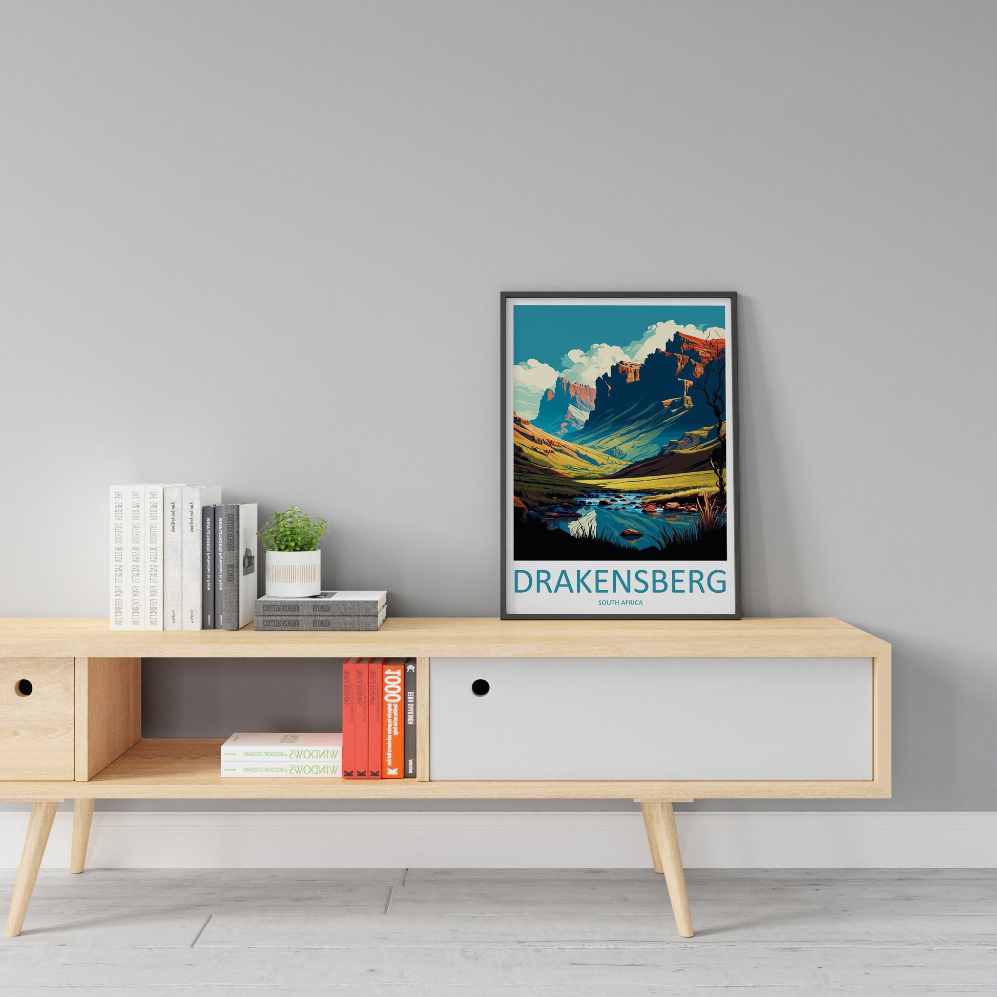 Drakensberg Travel Print Wall Art Drakensberg Wall Hanging Home Décor Drakensberg Gift Lovers South Africa Art Print Drakensberg