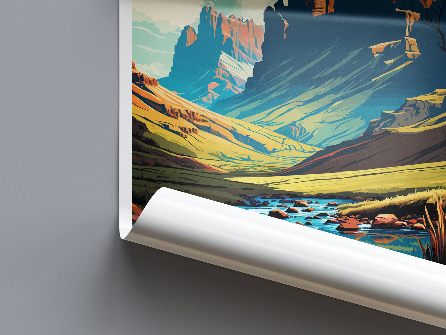 Drakensberg Travel Print Wall Art Drakensberg Wall Hanging Home Décor Drakensberg Gift Lovers South Africa Art Print Drakensberg