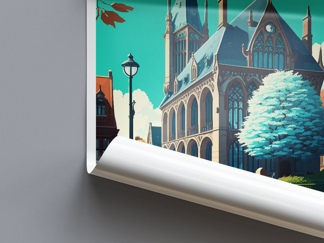 Bremen Travel Print Wall Art Bremen Wall Hanging Home Décor Bremen Gift Art Lovers Germany Art Lover Gift Bremen Art Bremen Travel Gift