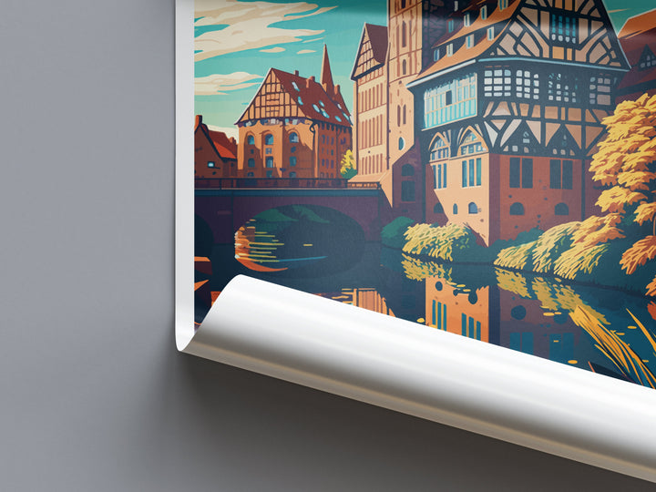 Nuremberg Travel Print Wall Art Nuremberg Wall Hanging Home Decoration Nuremberg Gift Art Lovers Wall Art Print Art Nuremberg Germany Poster