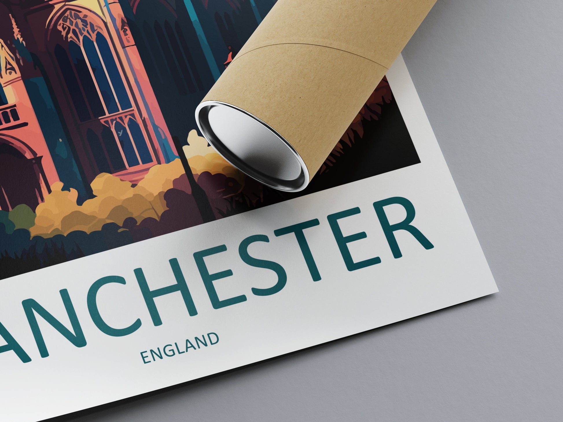 Manchester Travel Print Wall Art Manchester Wall Hanging Home Décor Manchester Gift Art Lovers England Art Lover Gift Manchester Travel Art