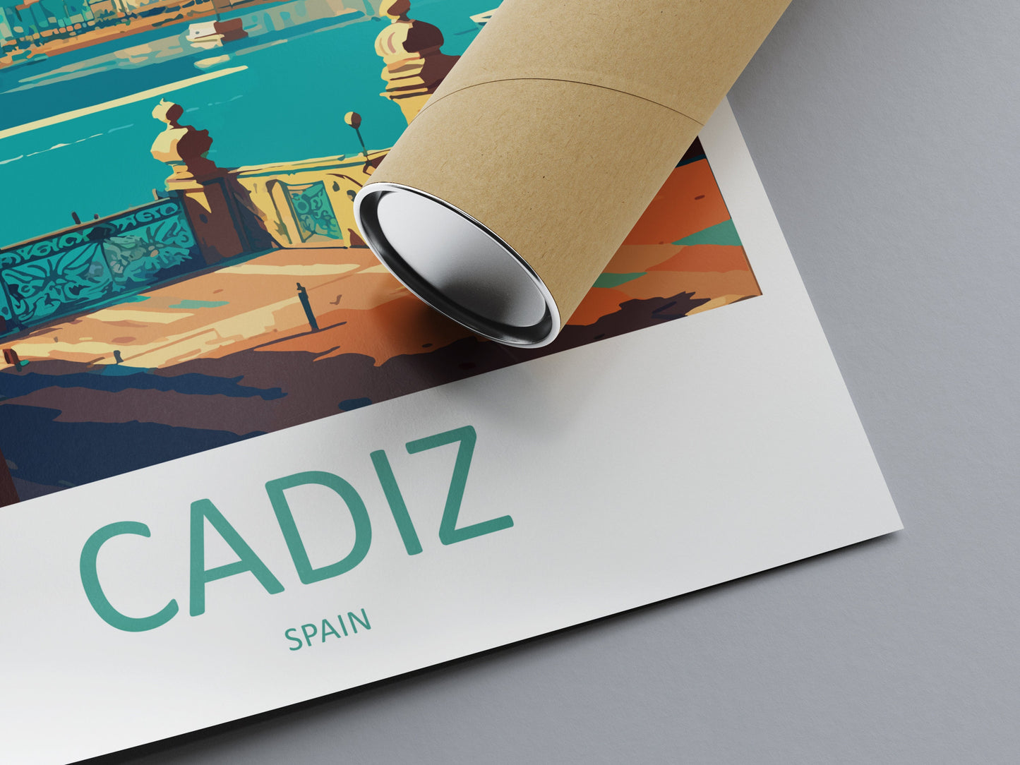 Cadiz Travel Print Wall Art Cadiz Wall Hanging Home Décor Cadiz Gift Art Lovers Spain Art Lover Gift Cadiz Wall Décor Cadiz Spain Poster Art