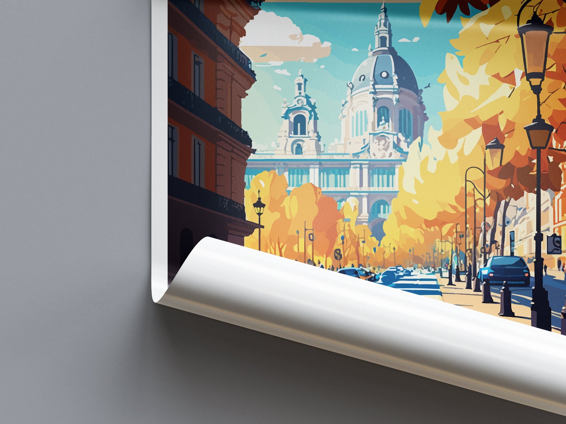 Madrid Travel Print Wall Art Madrid Wall Hanging Home Décor Madrid Gift Art Lovers Spain Art Lover Gift Madrid Wall Décor Madrid Spain Print