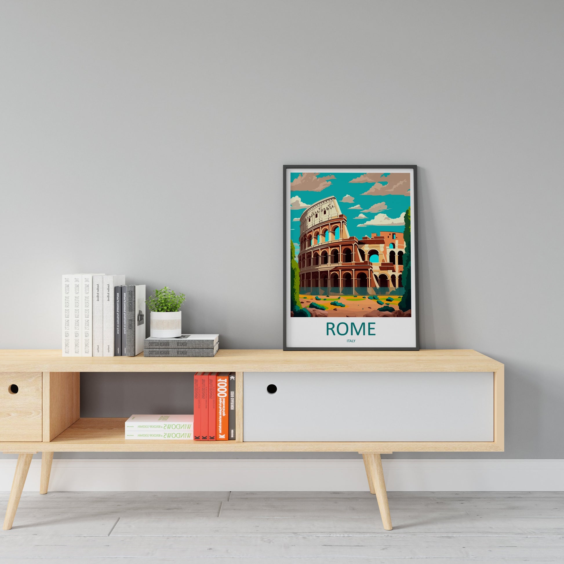 Rome Travel Print Wall Art Rome Wall Hanging Home Décor Rome Gift Art Lovers Italy Art Lover Gift Rome Print Italy Wall Art Decor