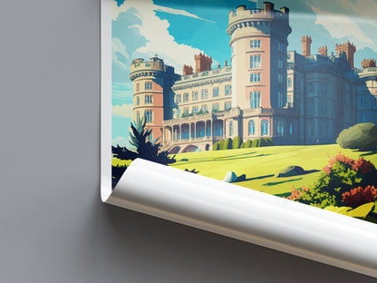 Culzean Castle Travel Print Wall Art Culzean Castle Wall Hanging Home Décor Culzean Castle Gift Art Lovers Scotland Art Lover Gift
