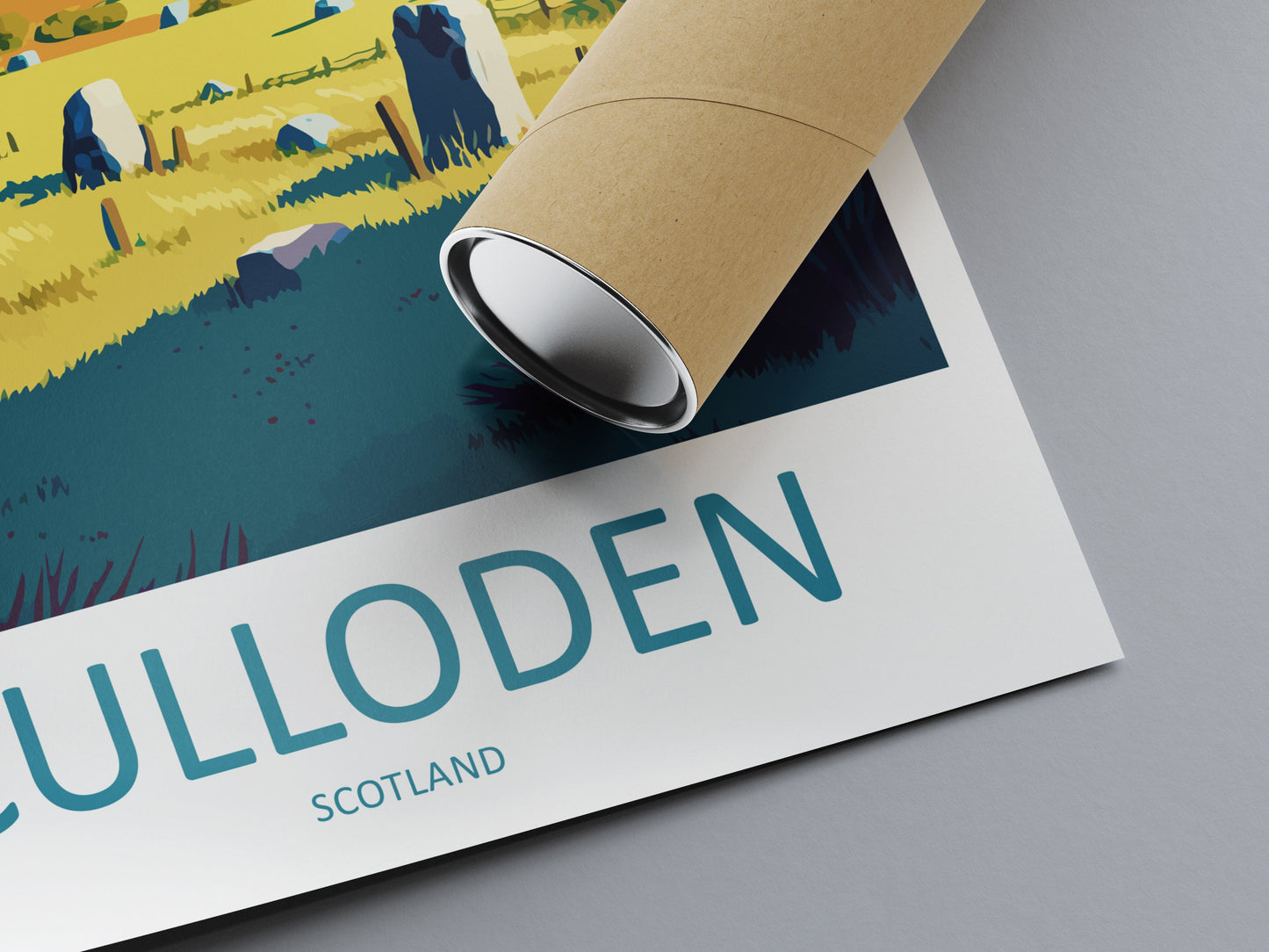 Culloden Travel Print Wall Art Culloden Wall Hanging Home Décor Culloden Gift Art Lovers Scotland Art Lover Gift Culloden Travel Artwork