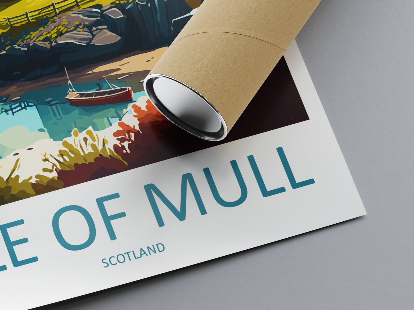 Isle Of Mull Travel Print Wall Art Isle Of Mull Wall Hanging Home Décor Isle Of Mull Gift Art Lovers Scotland Art Lover Gift Isle Of Mull