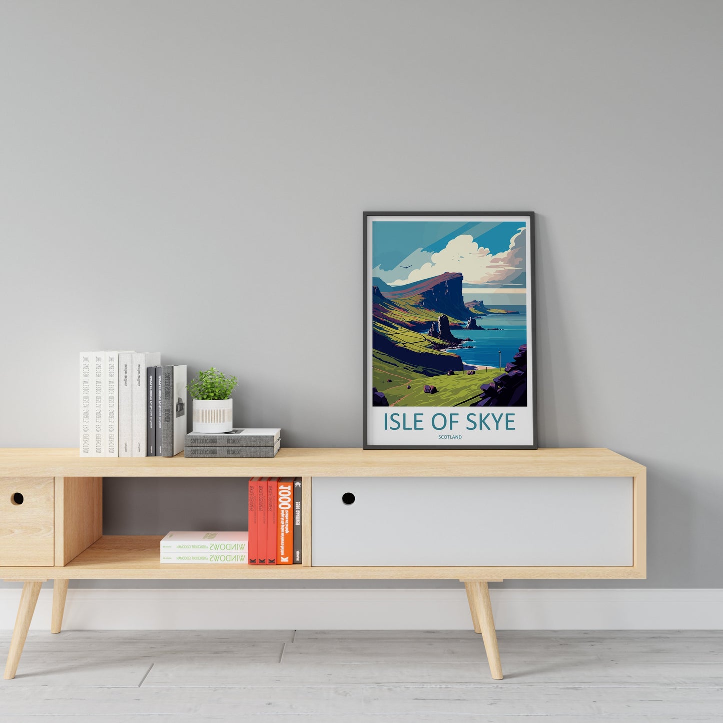 Isle Of Skye Travel Print Wall Art Isle Of Skye Wall Hanging Home Décor Isle Of Skye Gift Art Lovers Scotland Art Lover Gift Isle Of Skye