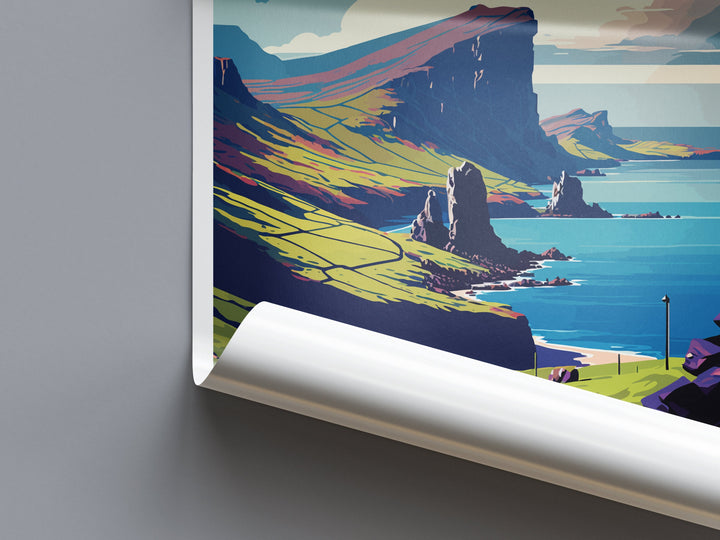 Isle Of Skye Travel Print Wall Art Isle Of Skye Wall Hanging Home Décor Isle Of Skye Gift Art Lovers Scotland Art Lover Gift Isle Of Skye
