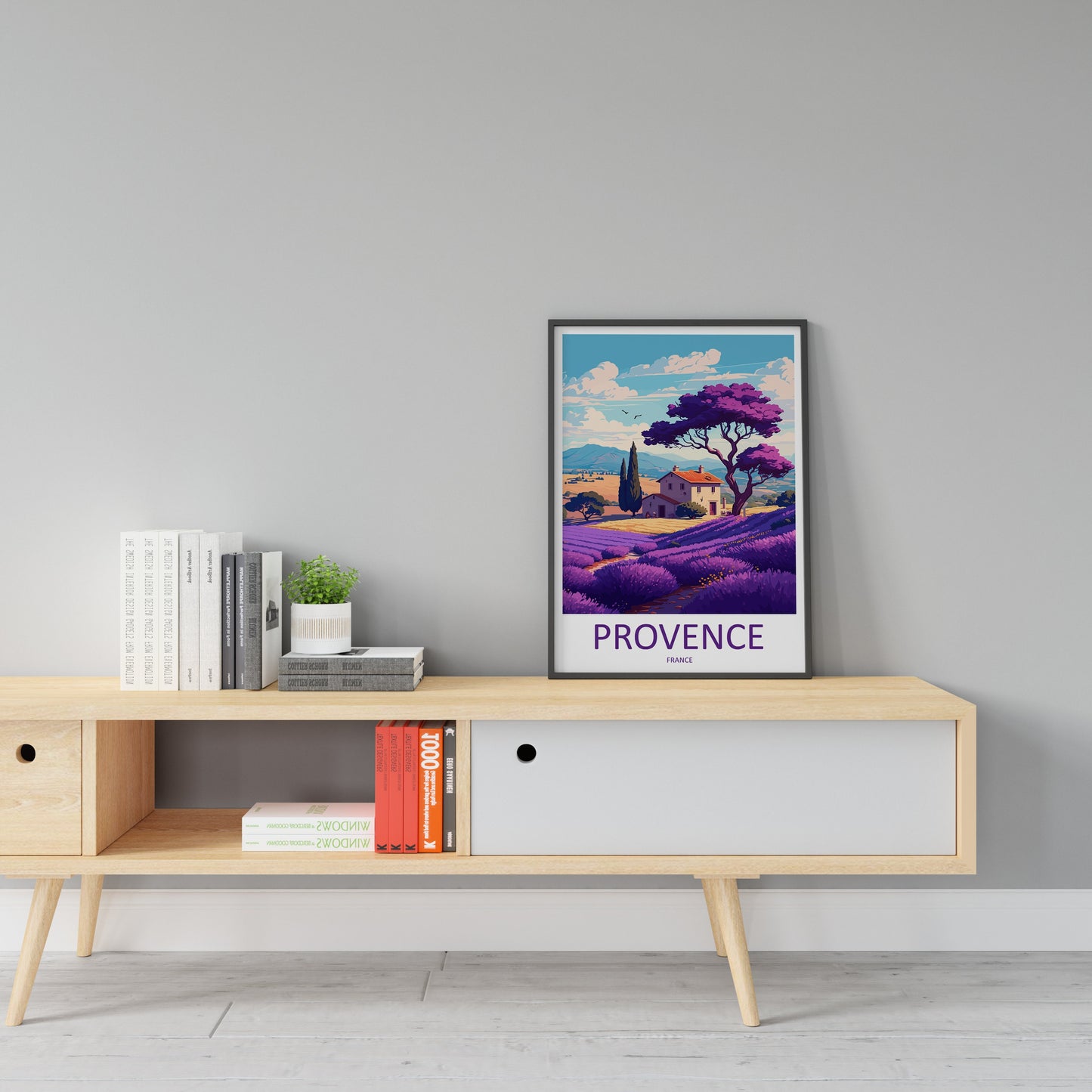 Provence Travel Print Wall Art Provence Wall Hanging Home Décor Provence Gift Art Lovers France Art Lover Gift Provence Art Provence Art