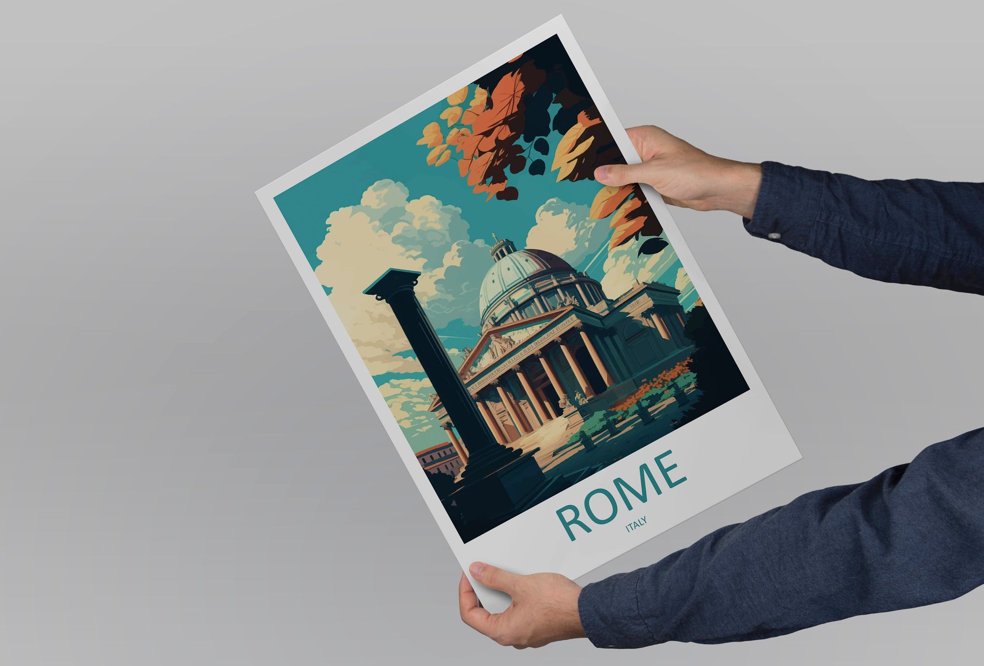 Rome Travel Print Wall Art Rome Wall Hanging Home Décor Rome Gift Art Lovers Italy Art Lover Gift Rome Print Italy Wall Art Decor