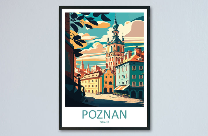 Poznan Print Poznan Home Decor European City Art Print Poznan Wall Art for Poland Enthusiast Gift Wall Hanging Poznan Poland Print Poster