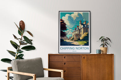 Chipping Norton Travel Print Wall Art Chipping Norton Wall Hanging Home Décor Chipping Norton Gift Art Lovers England Art Lover Gift