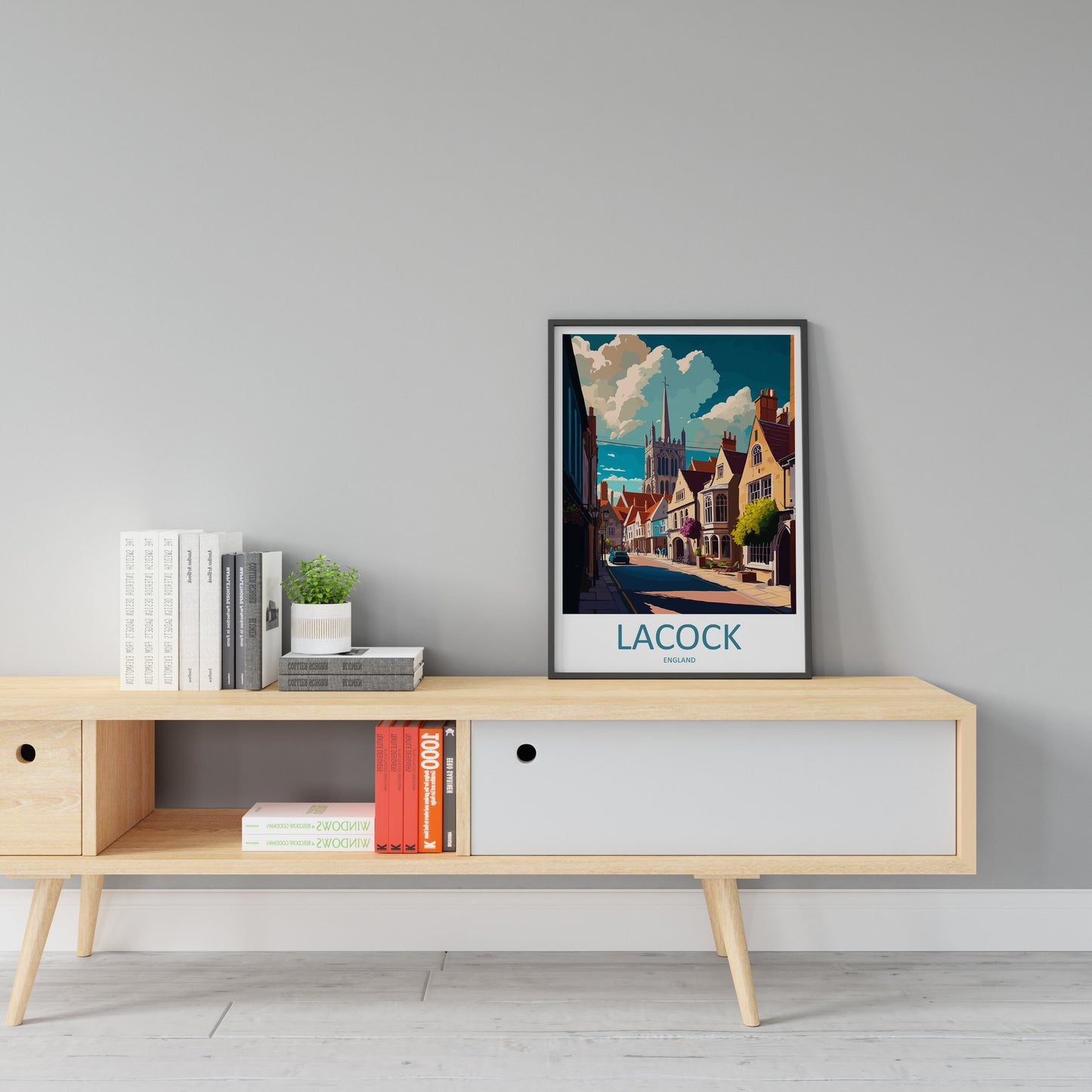 Lacock Travel Print Wall Art Lacock Wall Hanging Home Décor Lacock Gift Art Lovers England Art Lover Gift Lacock Travel Décor Lacock Poster
