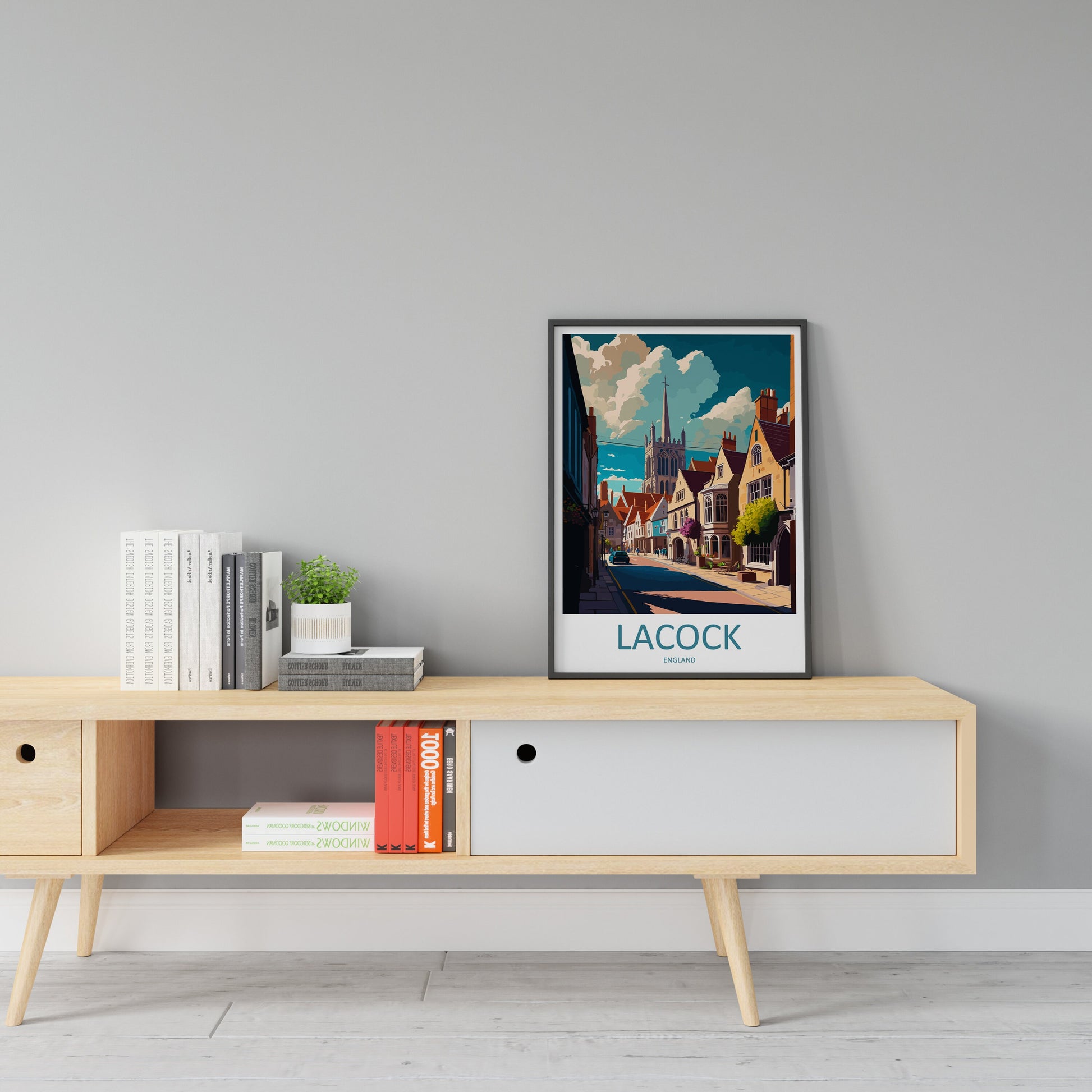 Lacock Travel Print Wall Art Lacock Wall Hanging Home Décor Lacock Gift Art Lovers England Art Lover Gift Lacock Travel Décor Lacock Poster