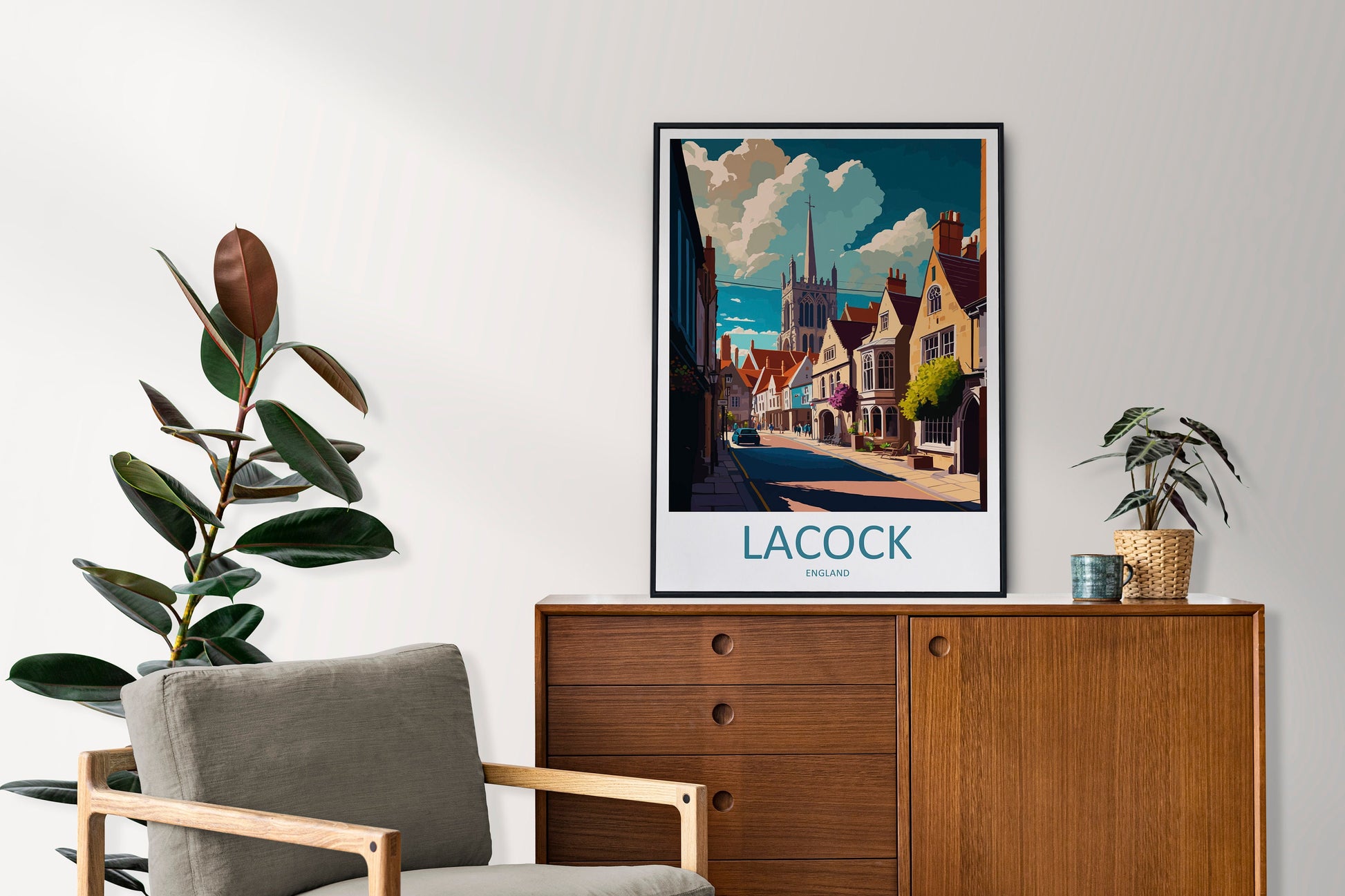 Lacock Travel Print Wall Art Lacock Wall Hanging Home Décor Lacock Gift Art Lovers England Art Lover Gift Lacock Travel Décor Lacock Poster