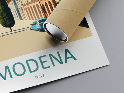 Modena Travel Print Wall Art Modena Wall Hanging Home Décor Modena Gift Art Lovers Italy Art Lover Gift Modena Print Modena Travel Gift Art