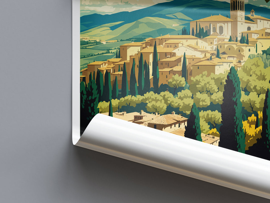 Orvieto Travel Print Wall Art Orvieto Wall Hanging Home Décor Orvieto Gift Art Lovers Italy Art Lover Gift Orvieto Print Orvieto Travel Gift