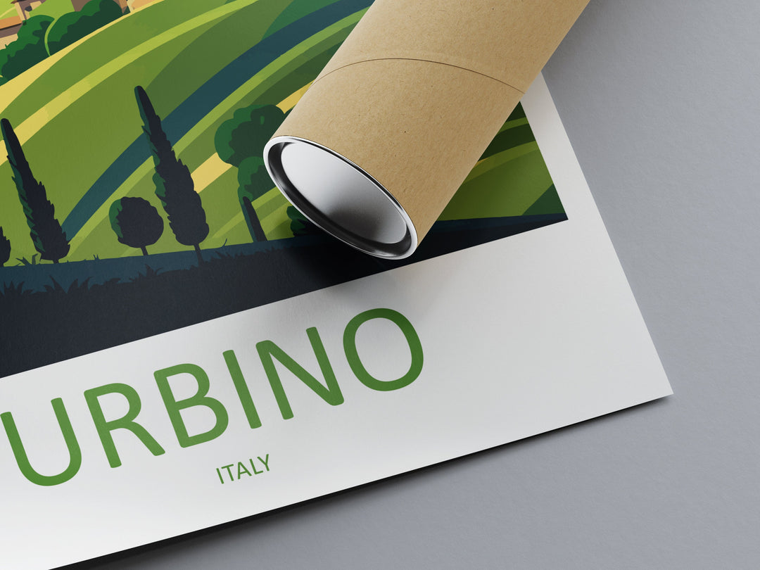 Urbino Travel Print Wall Art Urbino Wall Hanging Home Décor Urbino Gift Art Lovers Italy Art Lover Gift Urbino Print Urbino Italy Wall Print