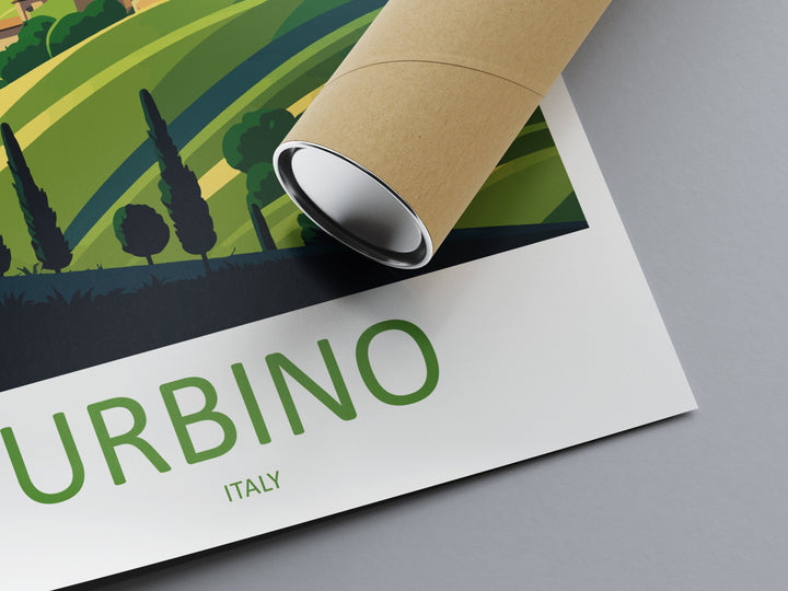 Urbino Travel Print Wall Art Urbino Wall Hanging Home Décor Urbino Gift Art Lovers Italy Art Lover Gift Urbino Print Urbino Italy Wall Print