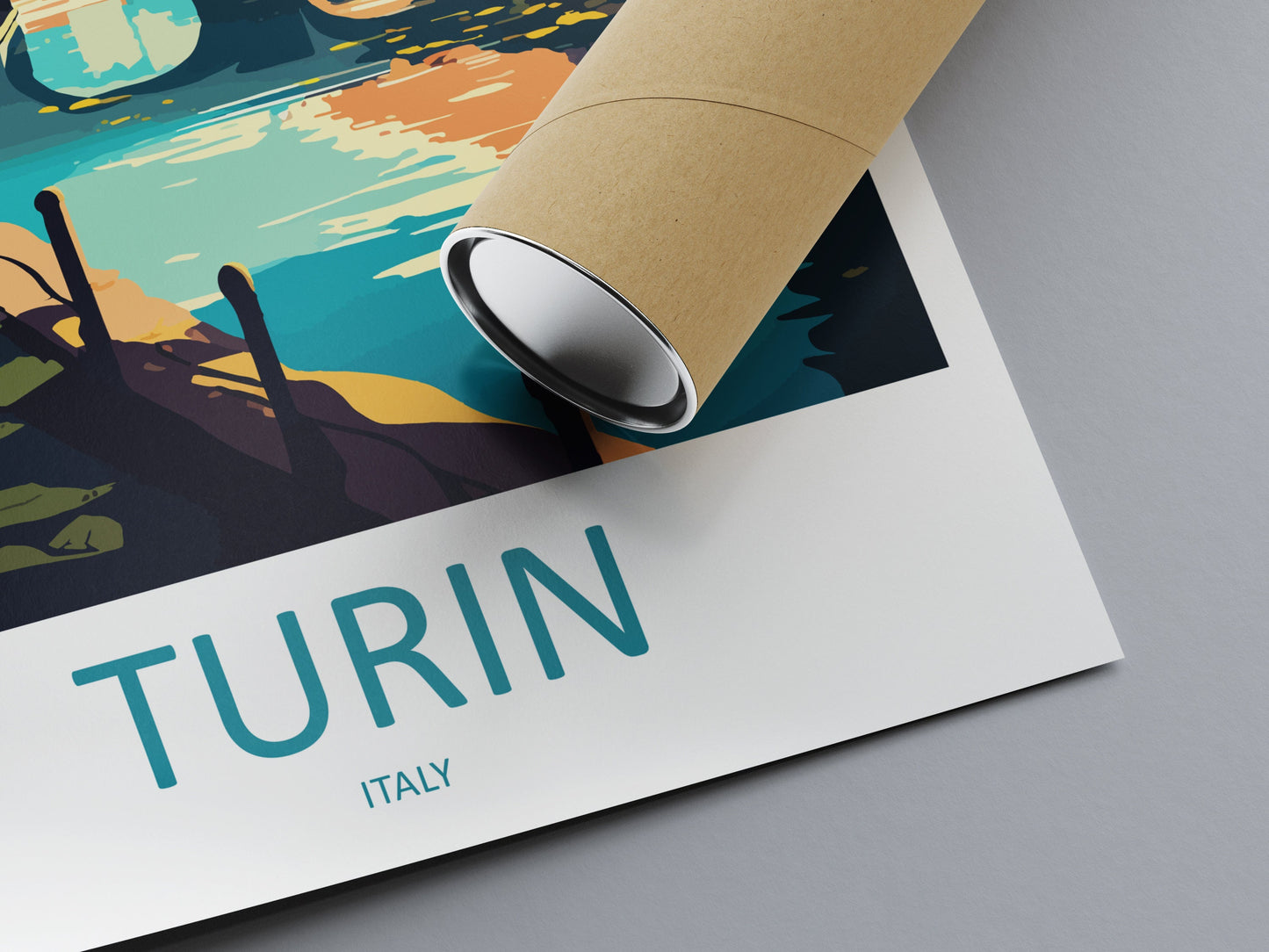 Turin Travel Print Wall Art Turin Wall Hanging Home Décor Turin Gift Art Lovers Italy Art Lover Gift Turin Print Turin Italy Art